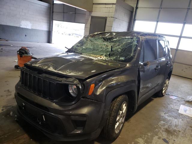 ZACNJAABXKPK17011 - 2019 JEEP RENEGADE S CHARCOAL photo 2