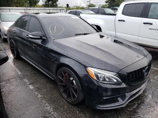 55SWF8HB1FU076820 - 2015 MERCEDES-BENZ C 63 AMG-S BLACK photo 1