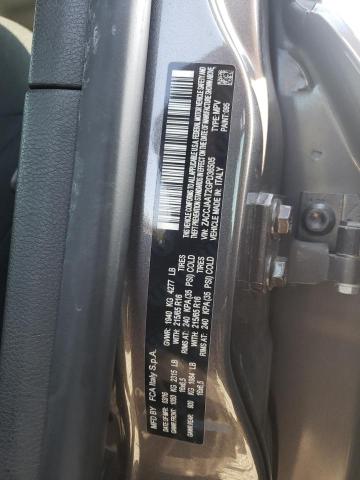 ZACCJAAT2GPD36505 - 2016 JEEP RENEGADE S CHARCOAL photo 10