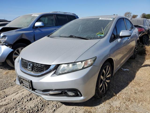 2HGFB2F98FH523200 - 2015 HONDA CIVIC EXL Gümüş foto 2