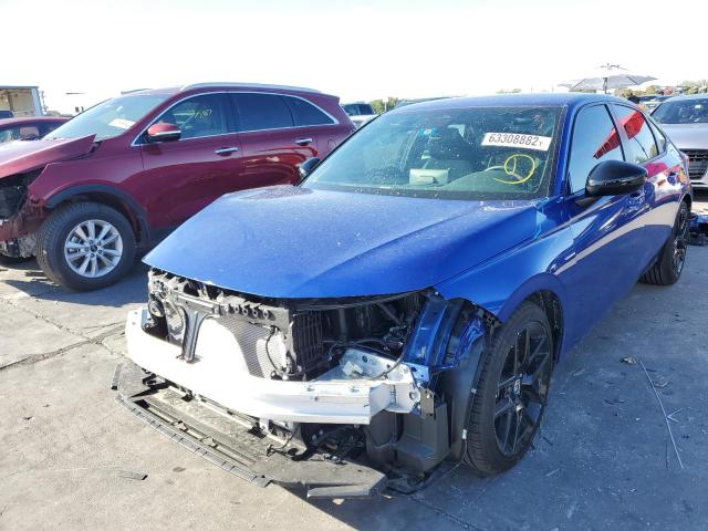 2HGFE2F51NH576050 - 2022 HONDA CIVIC SPOR 蓝色 照片 2