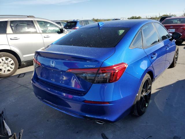 2HGFE2F51NH576050 - 2022 HONDA CIVIC SPOR 蓝色 照片 4