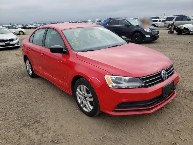 3VW2K7AJ7FM354555 - 2015 VOLKSWAGEN JETTA BASE 红色 照片 1