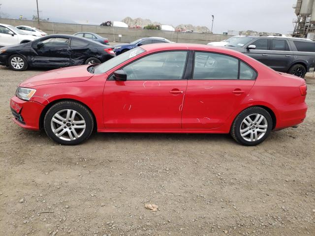 3VW2K7AJ7FM354555 - 2015 VOLKSWAGEN JETTA BASE 红色 照片 9