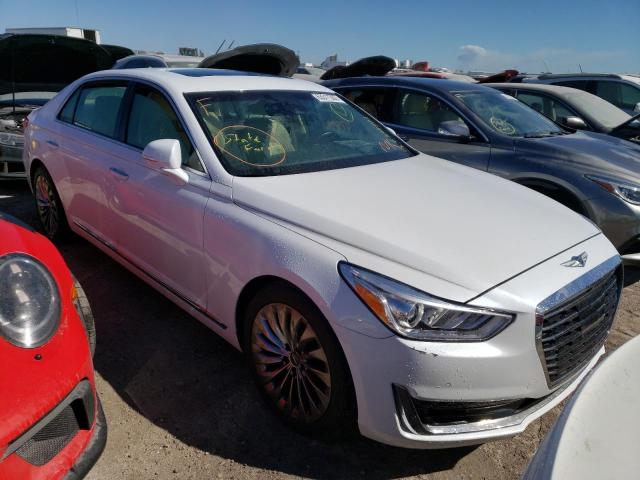 KMHG34JA2HU027270 - 2017 GENESIS G90 WHITE photo 1