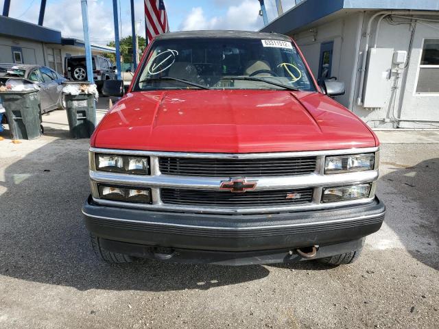 1GNEK18K9RJ345151 - 1994 CHEVROLET BLAZER K15 RED photo 9