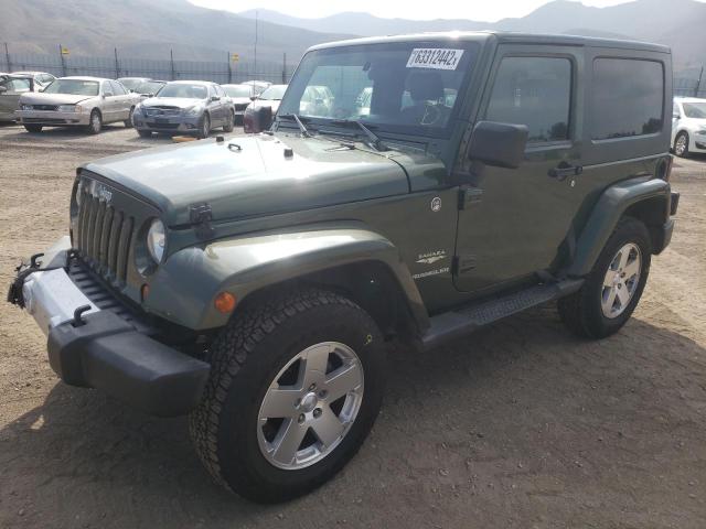 1J8FA54158L552555 - 2008 JEEP WRANGLER S 绿色 照片 2