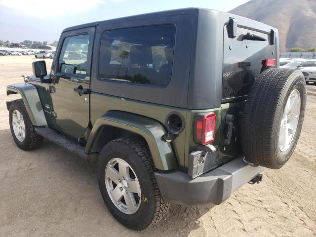 1J8FA54158L552555 - 2008 JEEP WRANGLER S 绿色 照片 3