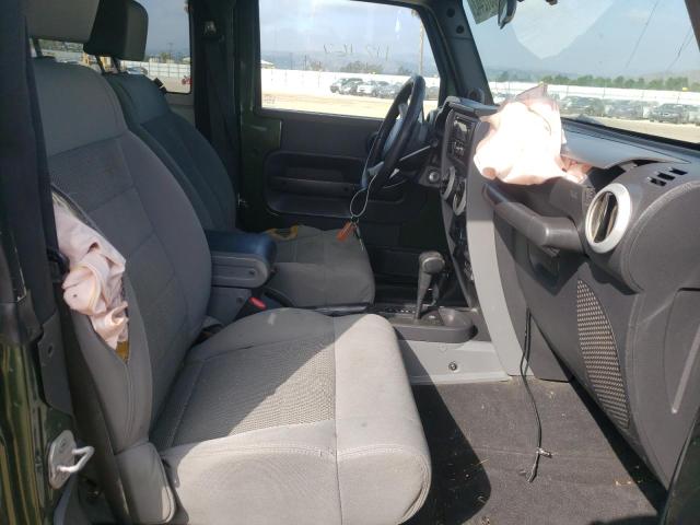 1J8FA54158L552555 - 2008 JEEP WRANGLER S 绿色 照片 5