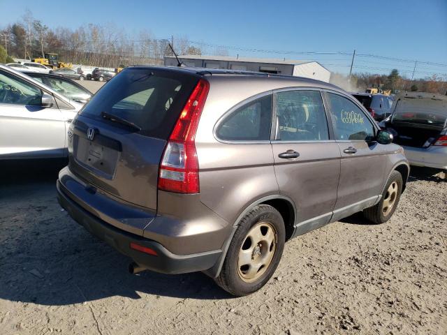 5J6RE483X9L047427 - 2009 HONDA CR-V LX GRAY photo 4