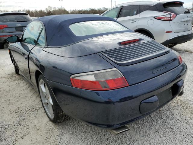 WP0CA29903S653007 - 2003 PORSCHE 911 CARRER BLUE photo 3