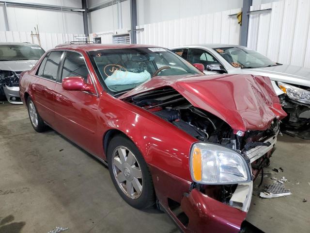 1G6KD57Y85U197475 - 2005 CADILLAC DEVILLE RED photo 1