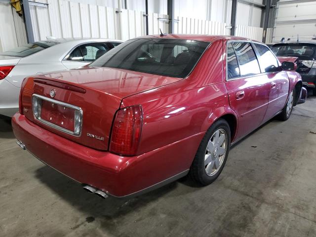 1G6KD57Y85U197475 - 2005 CADILLAC DEVILLE RED photo 4