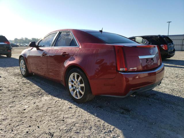 1G6DV57V180165166 - 2008 CADILLAC CTS HI FEA RED photo 3