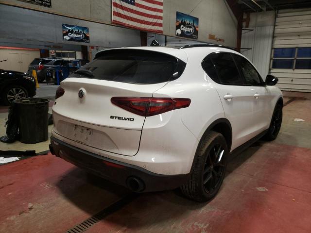ZASPAKBN5K7C68852 - 2019 ALFA ROMEO STELVIO TI WHITE photo 4
