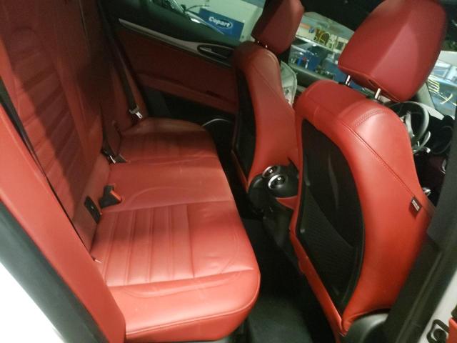 ZASPAKBN5K7C68852 - 2019 ALFA ROMEO STELVIO TI WHITE photo 6