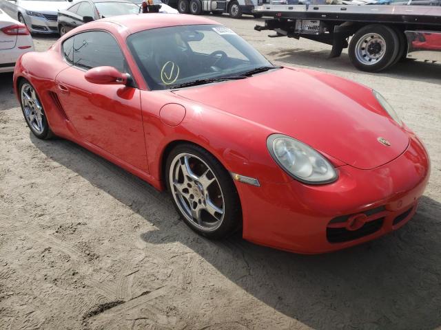 WP0AB29896U781461 - 2006 PORSCHE CAYMAN S RED photo 1