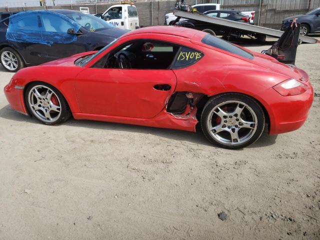 WP0AB29896U781461 - 2006 PORSCHE CAYMAN S RED photo 9