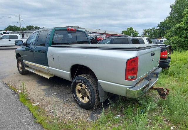 3D7KU28D93G792784 - 2003 DODGE RAM 2500 S GREEN photo 3