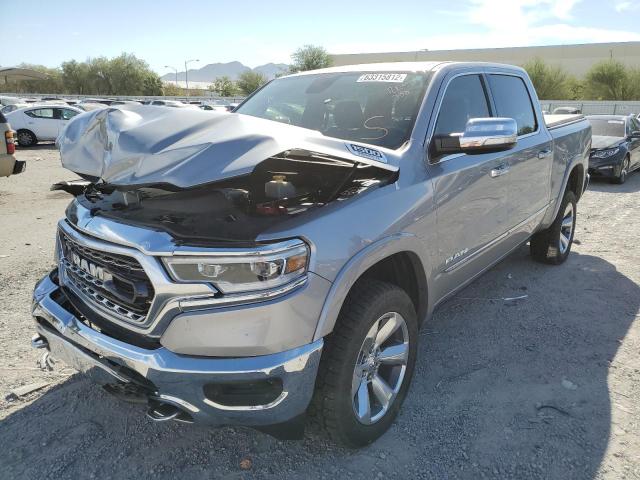 1C6SRFHT9LN212975 - 2020 RAM 1500 LIMIT GRAY photo 2