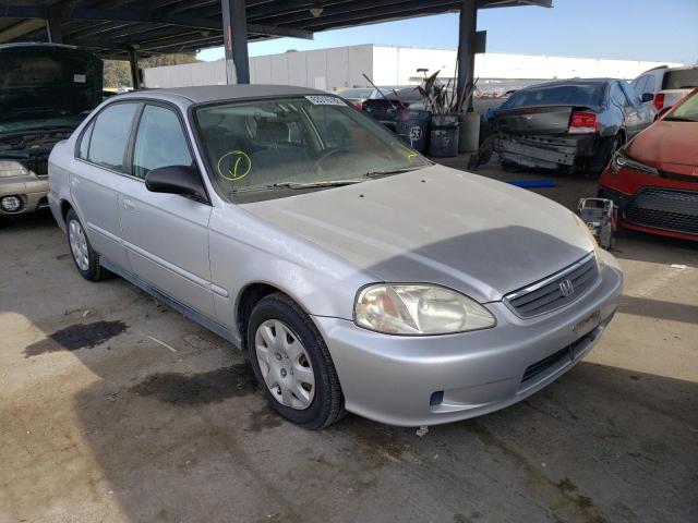 2HGEJ6612YH511093 - 2000 HONDA CIVIC BASE SILVER photo 1