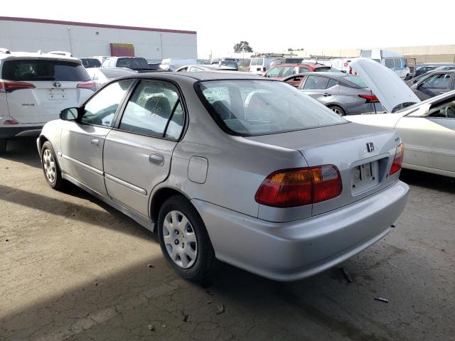 2HGEJ6612YH511093 - 2000 HONDA CIVIC BASE SILVER photo 3