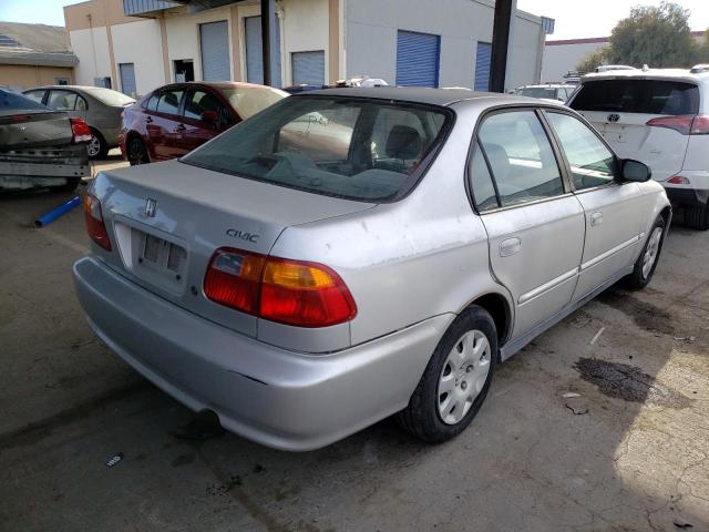 2HGEJ6612YH511093 - 2000 HONDA CIVIC BASE SILVER photo 4