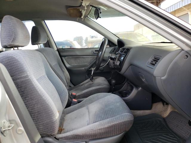 2HGEJ6612YH511093 - 2000 HONDA CIVIC BASE SILVER photo 5