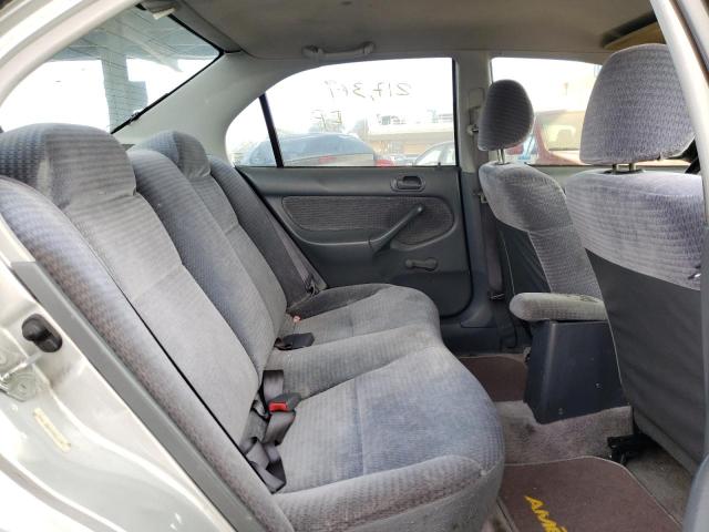 2HGEJ6612YH511093 - 2000 HONDA CIVIC BASE SILVER photo 6