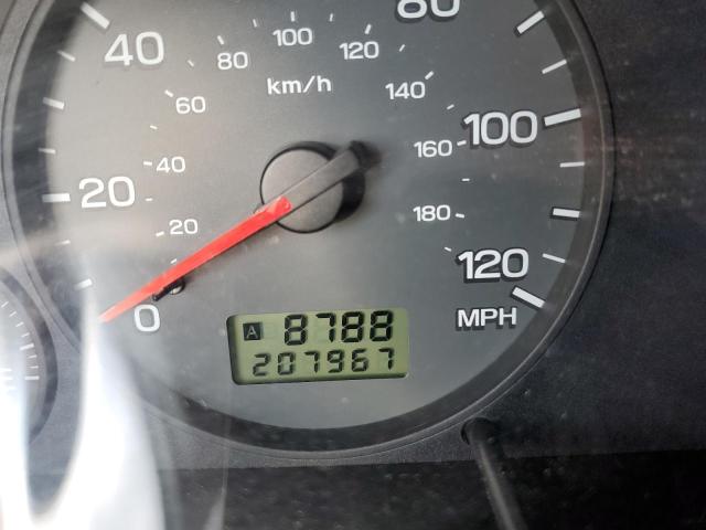 JF1SF65602H707813 - 2002 SUBARU FORESTER S SILVER photo 8