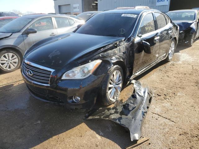 JN1BY1AR9BM376327 - 2011 INFINITI M37 X BLACK photo 2