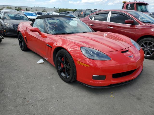 1G1YW3DW5D5104809 - 2013 CHEVROLET CORVETTE G RED photo 1