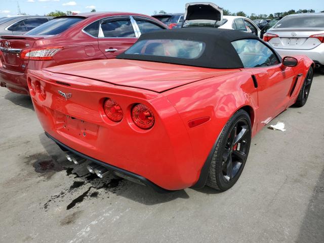 1G1YW3DW5D5104809 - 2013 CHEVROLET CORVETTE G RED photo 4