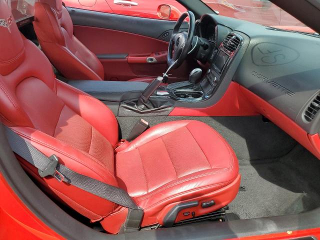 1G1YW3DW5D5104809 - 2013 CHEVROLET CORVETTE G RED photo 5