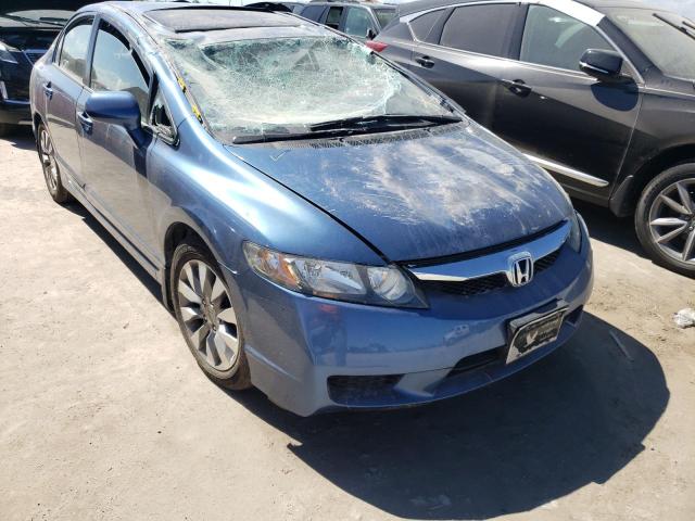 2HGFA1F9XAH536276 - 2010 HONDA CIVIC EXL Mavi foto 1