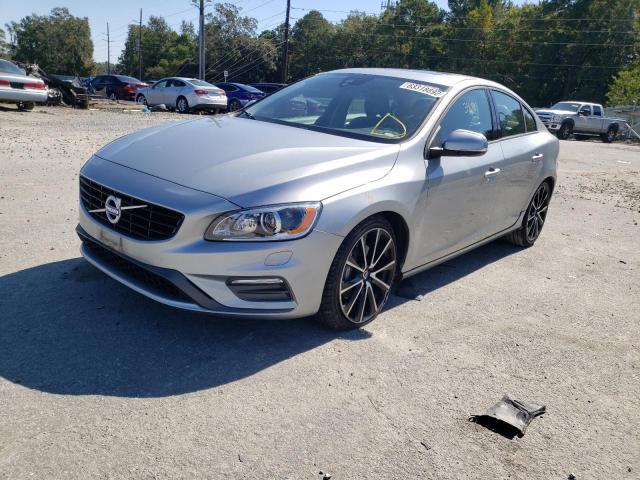 YV140MTL6H2429247 - 2017 VOLVO S60 DYNAMI SILVER photo 2