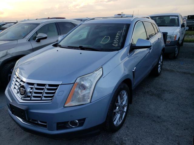 3GYFNDE35DS556318 - 2013 CADILLAC SRX PERFOR 蓝色 照片 2