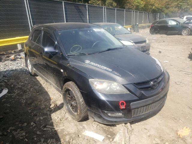 JM1BK34L481158758 - 2008 MAZDA SPEED 3 BLACK photo 1