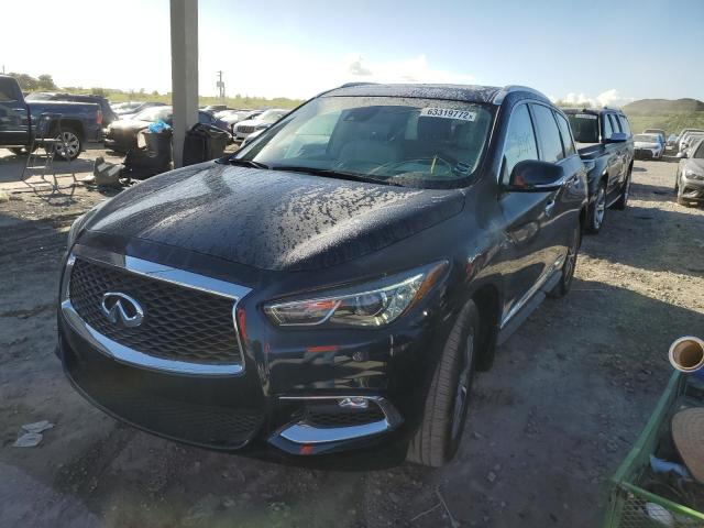 5N1DL0MN5LC515721 - 2020 INFINITI QX60 LUXE BLUE photo 2