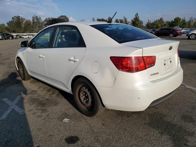 KNAFU4A25D5690498 - 2013 KIA FORTE EX WHITE photo 3