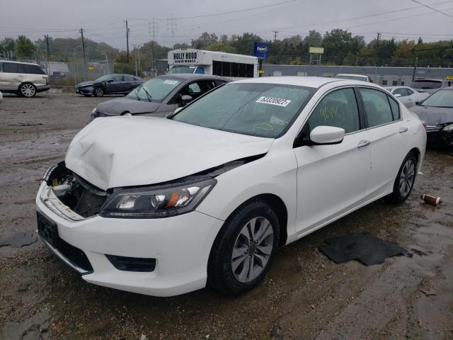 1HGCR2F38FA216554 - 2015 HONDA ACCORD WHITE photo 2