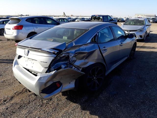 19XFC2F85LE007838 - 2020 HONDA CIVIC SPOR SILVER photo 4