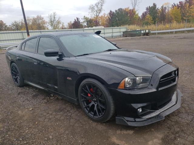 2C3CDXEJ2DH678296 - 2013 DODGE CHARGER SR BLACK photo 1