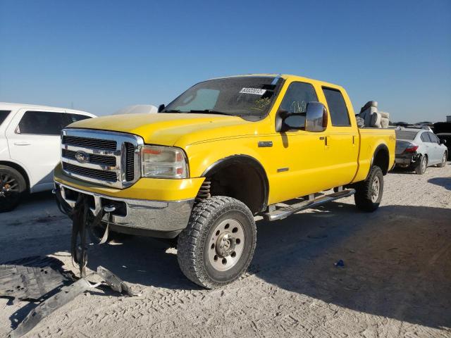 1FTWW31P16EA66445 - 2006 FORD F350 SRW S YELLOW photo 2