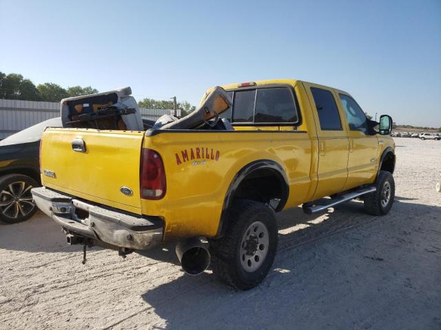 1FTWW31P16EA66445 - 2006 FORD F350 SRW S YELLOW photo 4