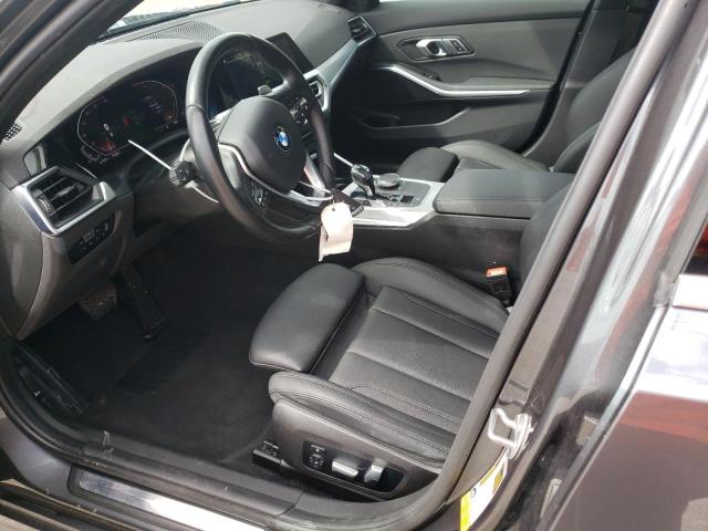 3MW5R1J07M8C17411 - 2021 BMW 330I CHARCOAL photo 7
