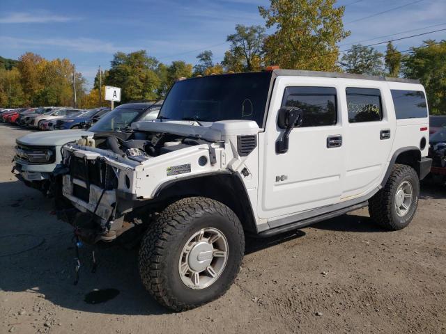 5GRGN23U04H119327 - 2004 HUMMER H2 WHITE photo 2