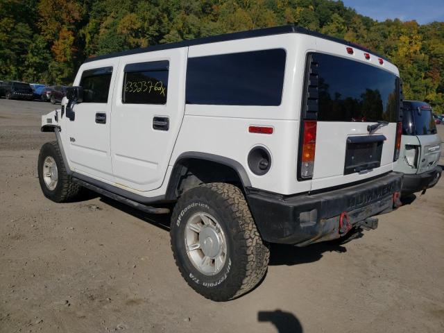 5GRGN23U04H119327 - 2004 HUMMER H2 WHITE photo 3