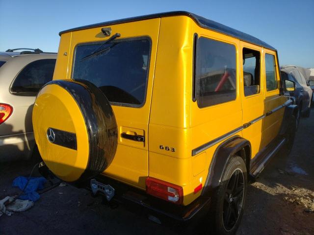 WDCYC7DH6JX291464 - 2018 MERCEDES-BENZ G 63 AMG GOLD photo 4