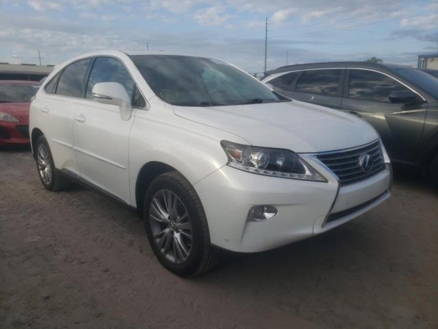 JTJZB1BA4D2412538 - 2013 LEXUS RX 450 WHITE photo 1